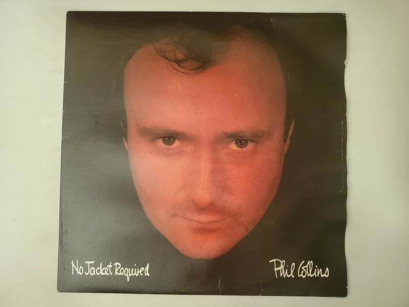 Phil Collins No Jacket Required vinyl record